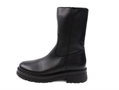 Angulus black winter boot with buckles and TEX